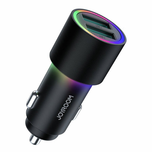 EAN 6941237177537 - JOYROOM JR-CL10 cargador de dispositivo móvil Universal Negro Encendedor de cigarrillos Carga rápida Auto imagen 1