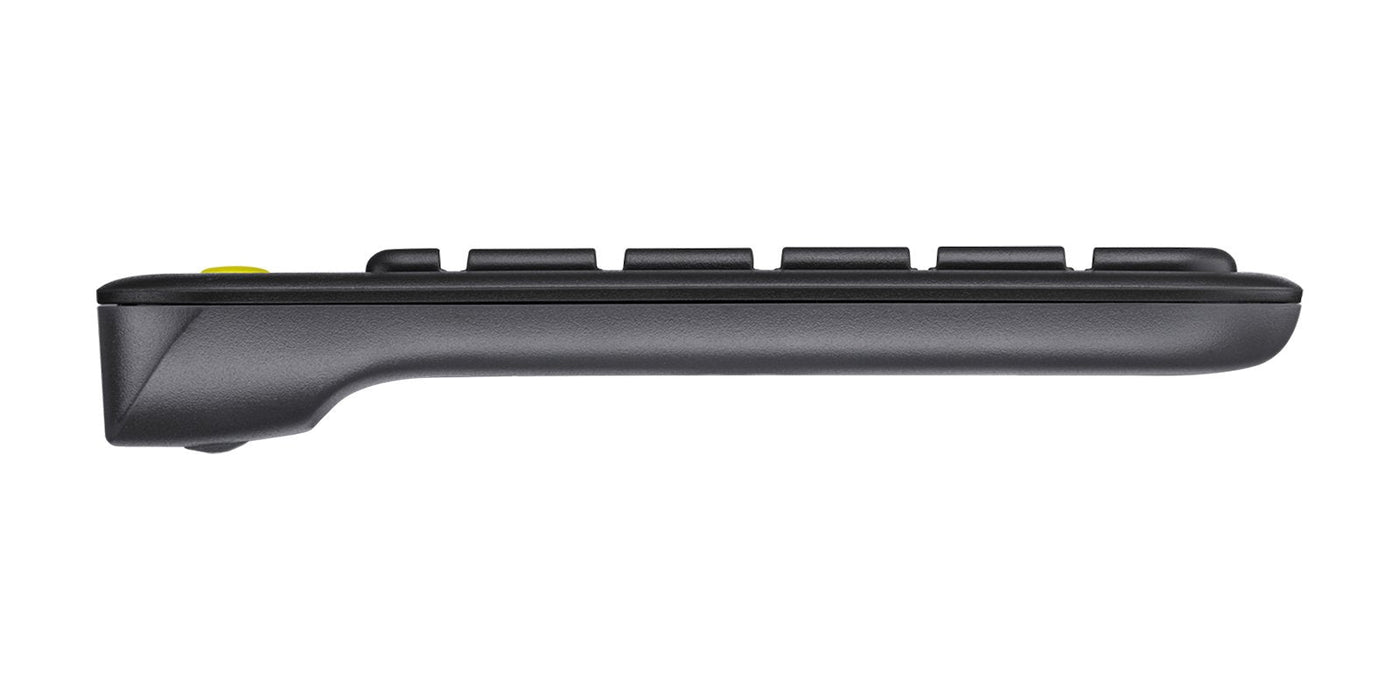 Teclado Nórdico Logitech K400 Plus Tv Rf Inalámbrico Qwerty Negro