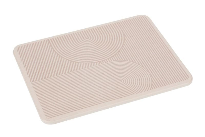 Alfombrilla Escurreplatos De Diatomita, Damon, 40 X 30 X 0,9 Cm