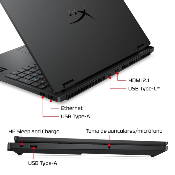 Portátil Hp Hyperx Omen 15-Ga0014ns U7 355 16gb 512gb Rtx 5060 15.3"2k Fdos