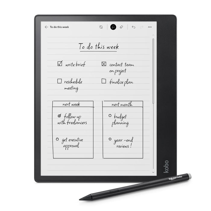 EAN 0681495008704 - Rakuten Kobo Elipsa 2E lectore de e-book Pantalla táctil 32 GB Wifi Negro imagen 1