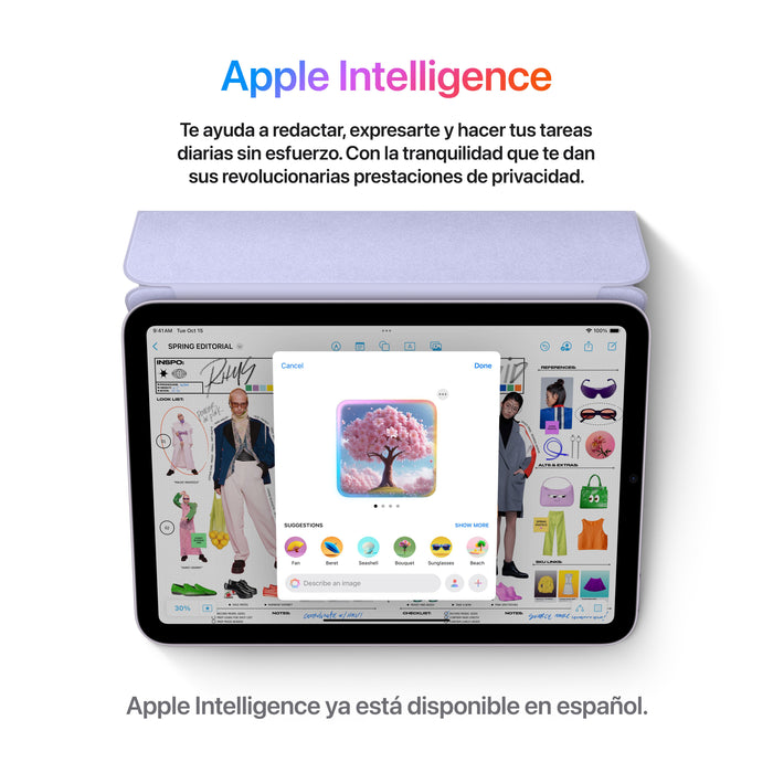 EAN 0195949729270 - Apple iPad mini 7th gen 128 GB 21,1 cm (8.3") Wi-Fi 6E (802.11ax) iPadOS 18 Azul imagen 5