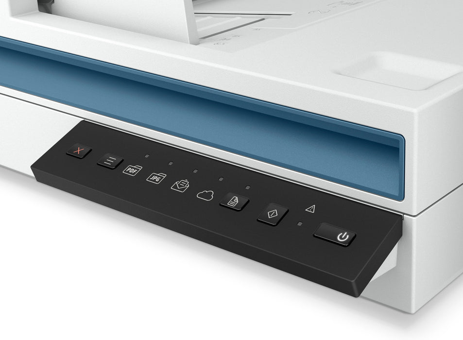 Escáner Documental Hp Scanjet Pro 2600 F1 Con Alimentador De Documentos Adf Doble Cara