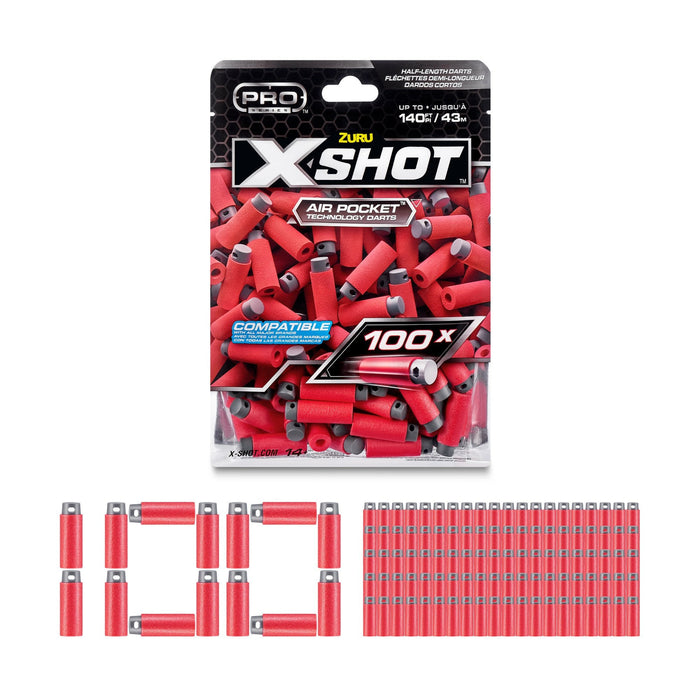 Zuru Zuru Xshot - Skins Nachfüllpackung 100 Half-Darts 36601