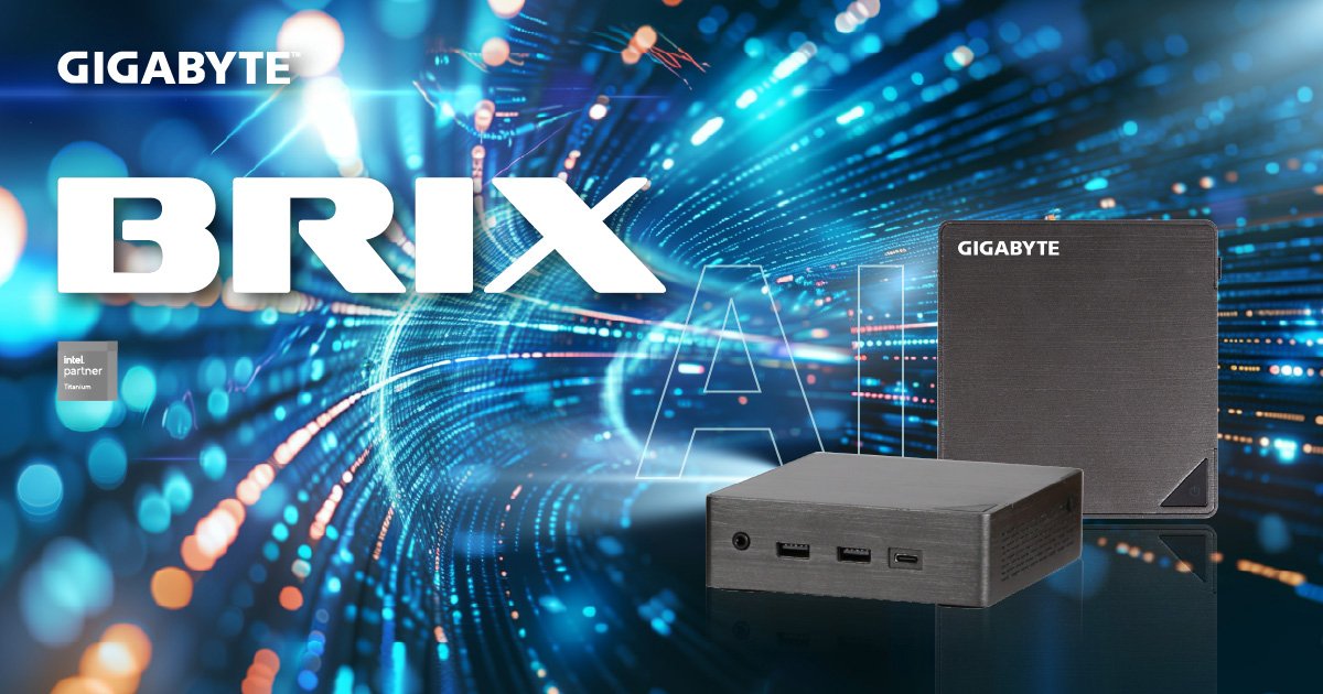 Barebone Gigabyte Brix Gb-Bru7-255h (D) Arrow Lake