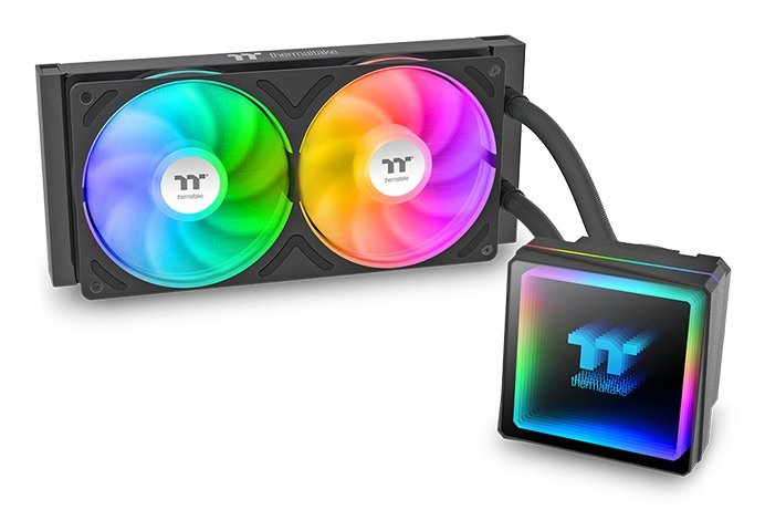 Refrigeración Líquida Cpu K Thermaltake Th240 V3 Argb Sync Aio Negro