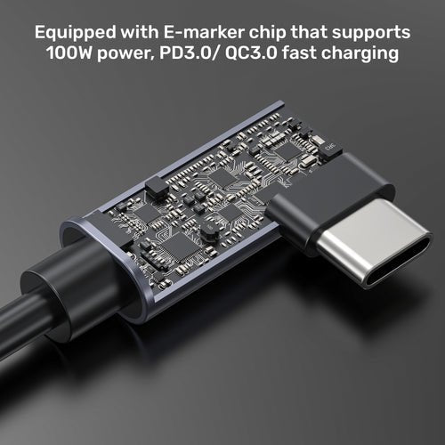 EAN 4894160057709 - UNITEK PD 100W USB-C Cable 0.5M cable USB USB 2.0 0,5 m USB C 0,48 Gbit/s Negro imagen 4