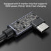 EAN 4894160057709 - UNITEK PD 100W USB-C Cable 0.5M cable USB USB 2.0 0,5 m USB C 0,48 Gbit/s Negro imagen 4