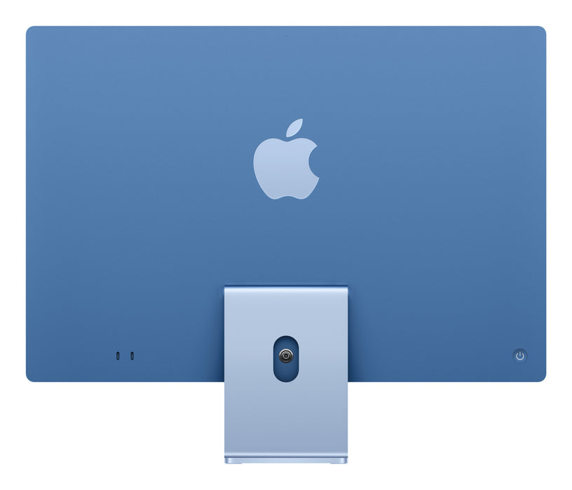 Imac Z1e5 59.62cm 23.5zoll Standardglas M4 8c Cpu 8c Gpu 16c N.E. 16gb 256gb Ssd Gbit Eth Mm Numkey Tid De Blau