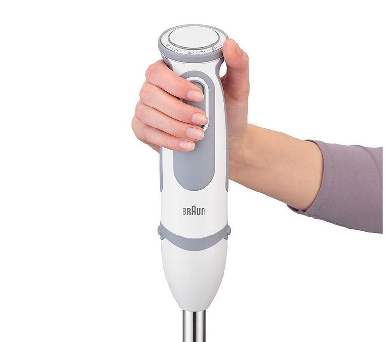 EAN 8021098774897 - Braun MultiQuick 9 MultiQuick 5 Vario MQ 5220 WH 0,6 L Batidora de inmersión 1000 W Gris, Acero inoxidabl imagen 4