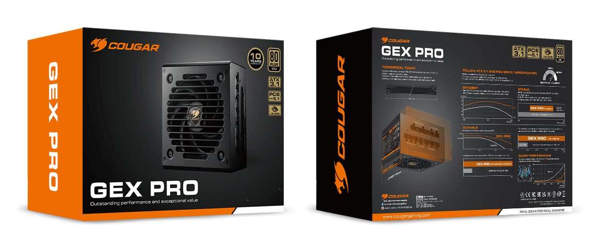EAN 4710483778681 - COUGAR CGRGEXP-750 unidad de fuente de alimentación 750 W 20+4 pin ATX ATX Negro imagen 15