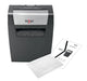 EAN 5028252523202 - Rexel X308 triturador de papel Corte cruzado 22 cm Negro, Plata imagen 2