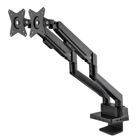 EAN 0766623461887 - Manhattan 461887 soporte para monitor 81,3 cm (32") Escritorio Negro imagen 2