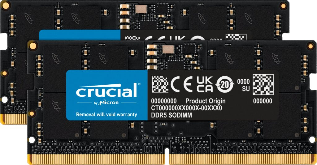EAN 0649528906557 - Crucial CT2K16G48C40S5 módulo de memoria 32 GB 2 x 16 GB DDR5 262-pin SO-DIMM imagen 1