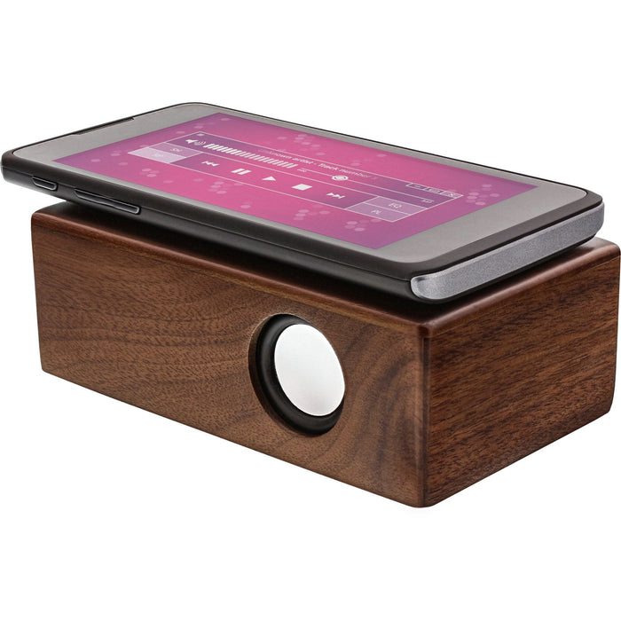 Altavoz Inline "Woodbrick" En Caja De Madera De Nogal Real