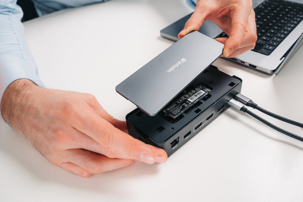 EAN 0023942321743 - Verbatim CDS-15SSD Alámbrico USB 3.2 Gen 1 (3.1 Gen 1) Type-C Negro, Gris imagen 6