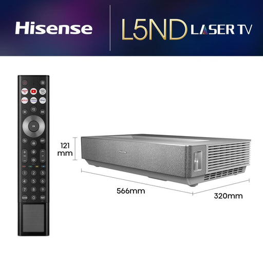 EAN 6942351409511 - Hisense 120L5ND proyector de TV Proyector de alcance ultracorto 2700 lúmenes ANSI DLP UHD 4K (3840x2160)  imagen 2