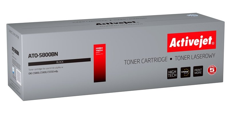 EAN 5901452128562 - Activejet ATO-5800BN cartucho de tóner 1 pieza(s) Compatible imagen 1