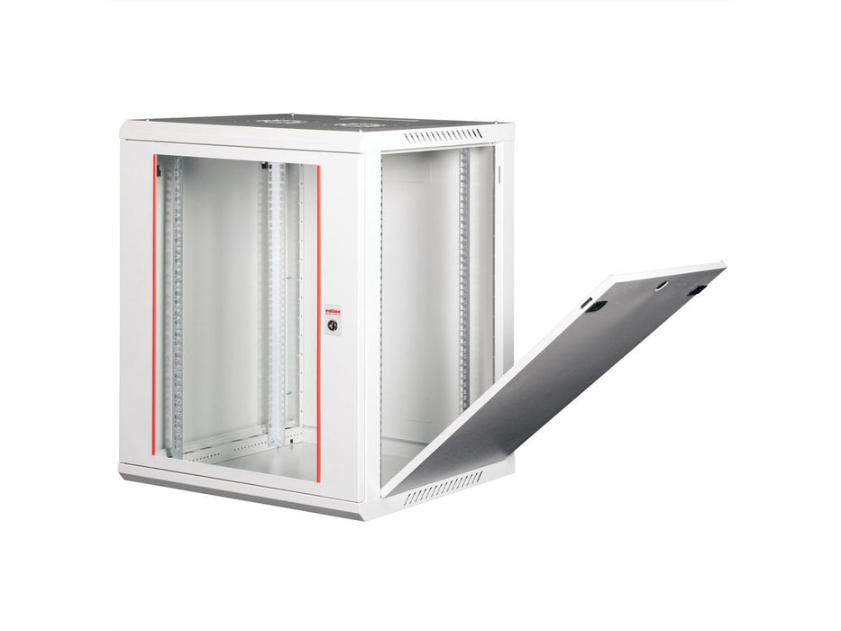 Roline 19-Zoll Wandgehuse Basic Plus 15he, 600x600 Bxt Grau