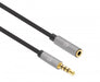 EAN 0766623356022 - Manhattan 356022 cable de audio 1 m 3,5mm Negro, Plata imagen 2