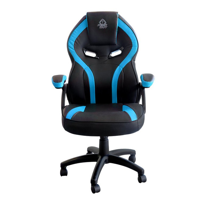 EAN 8435099528142 - KeepOut XS200 Silla para videojuegos universal Asiento acolchado Negro, Azul imagen 1