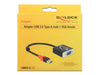EAN 4043619627387 - DeLOCK 62738 adaptador de cable de vídeo 0,2 m VGA (D-Sub) Negro imagen 2