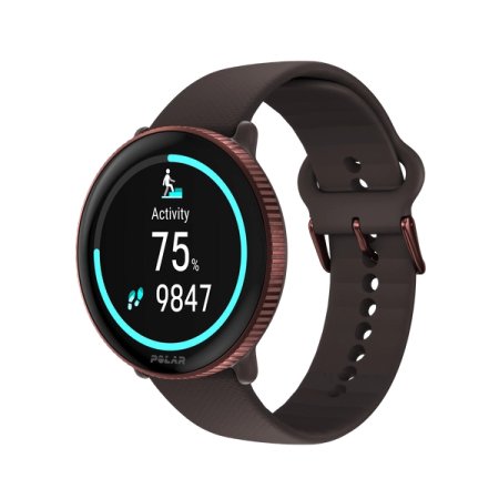 Telw Polar Negro Hook & Loop Edition Nylon-Armband Smartwatch 43 Mm Amoled Gps