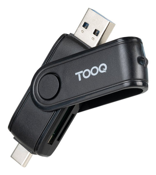 EAN 8433281016286 - TooQ TQR-3003B lector de tarjeta imagen 1