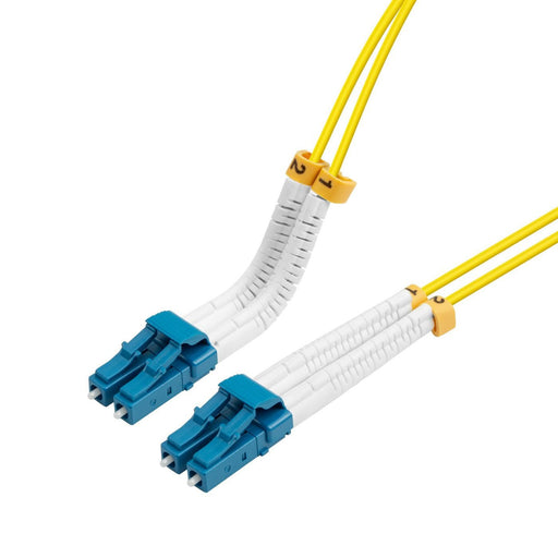 EAN 5715063506110 - Lanview LVO231409-FLEX Cable de fibra óptica e InfiniBand 5 m LC LC/LC Amarillo imagen 1