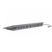 EAN 4252011900572 - 4smarts 11in1 USB 3.2 Gen 1 (3.1 Gen 1) Type-A + Type-C Gris imagen 4