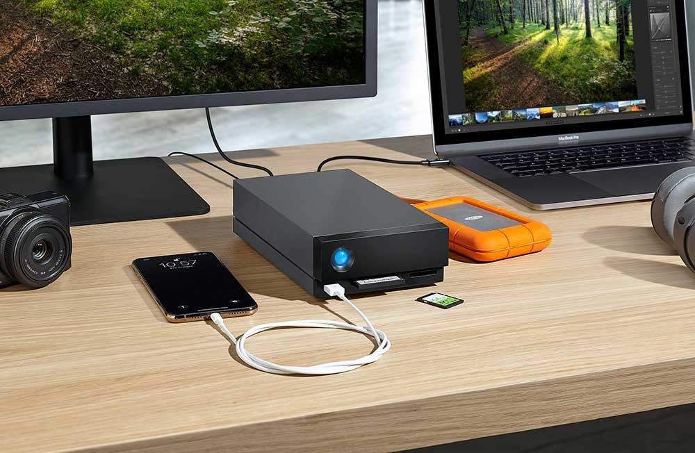 EAN 3660619408009 - LaCie 1big Dock disco duro externo 16 TB 7200 RPM 3.5" USB tipo A 3.2 Gen 1 (3.1 Gen 1) Negro imagen 12