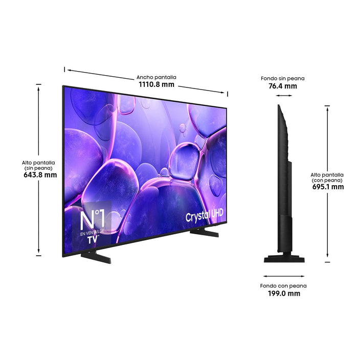 Televisor Samsung Tv 50" Tu50u8075f Crystal Uhd Smart Tv Bt