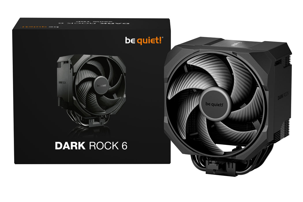 Refrigeración Cpu Be Quiet! Dark Rock 6  6 Tubos De Calor De Alto Rendimiento, Ventilador Silent Wings 135mm Pwm