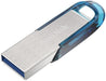 EAN 0619659163051 - SanDisk Ultra Flair unidad flash USB 64 GB USB tipo A 3.2 Gen 1 (3.1 Gen 1) Azul, Plata imagen 5