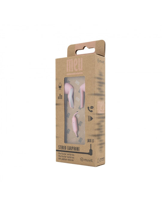 EAN 8426801165410 - Muvit E56 Auriculares Alámbrico Dentro de oído Llamadas/Música Rosa imagen 6