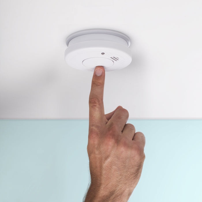 Detectores De Humo Ópticos En Color Blanco, 85 Db, 2 Uds
