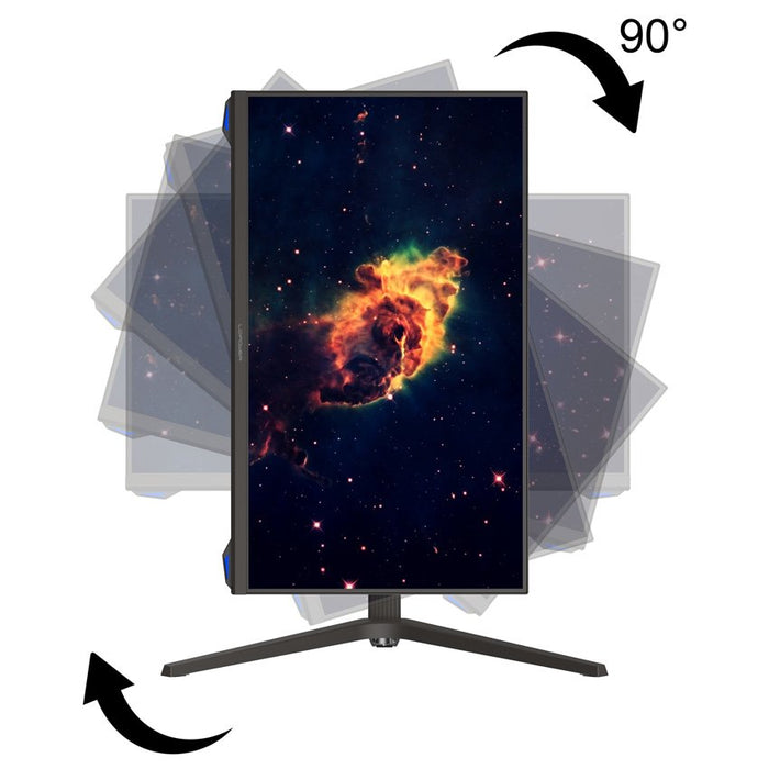 EAN 4260070128714 - LC-Power LC-M25-FHD-144 pantalla para PC 62,2 cm (24.5") 1920 x 1080 Pixeles Full HD LED Negro imagen 4