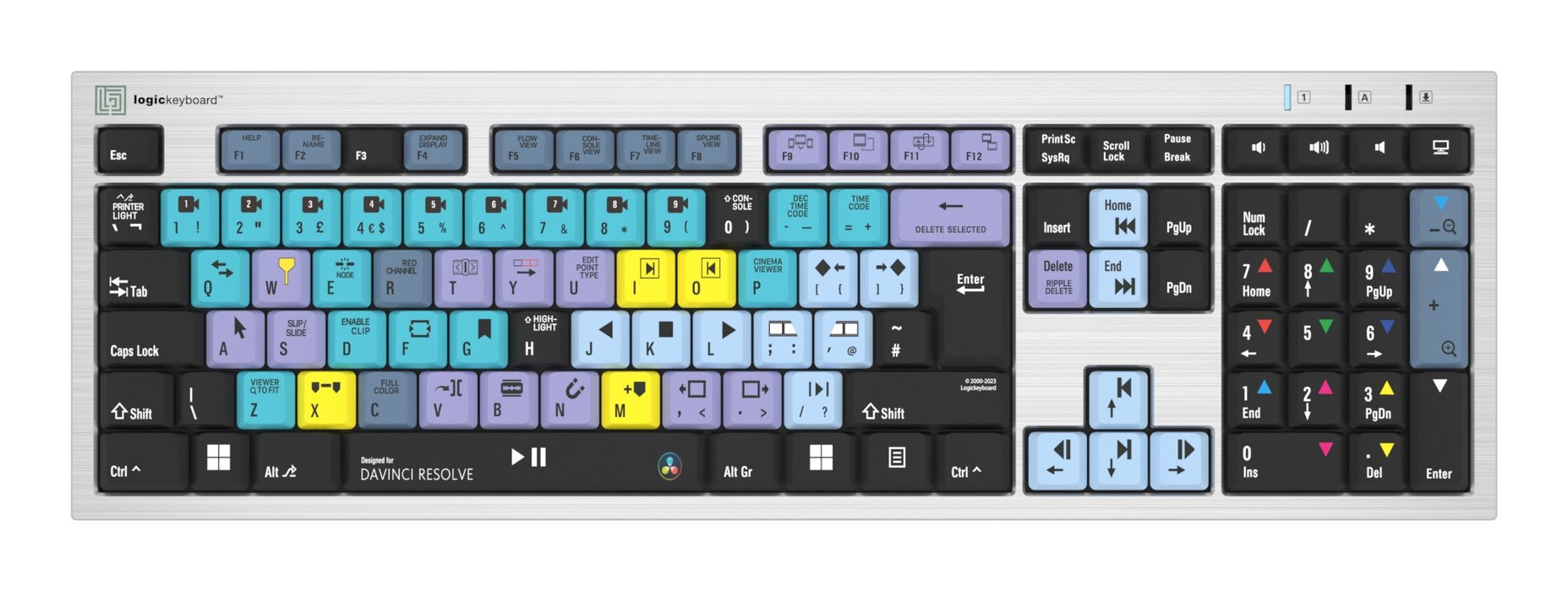EAN 5707795022594 - Logickeyboard LKB-RESC-AJPU teclado Oficina USB QWERTY Francés Plata imagen 1