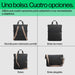 EAN 0197961280494 - HP 14 Convertible Laptop Backpack Tote 35,8 cm (14.1") Negro imagen 4