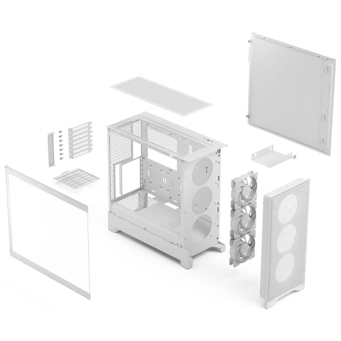 EAN 7340172710462 - Fractal Design Pop 2 Air White TG RGB Midi Tower Blanco imagen 6