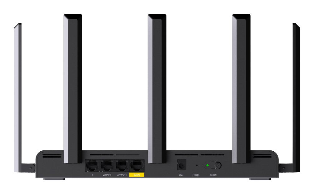 EAN 6971693275799 - Ruijie Networks RG-EW3000GX PRO router inalámbrico Gigabit Ethernet Doble banda (2,4 GHz / 5 GHz) Negro imagen 4