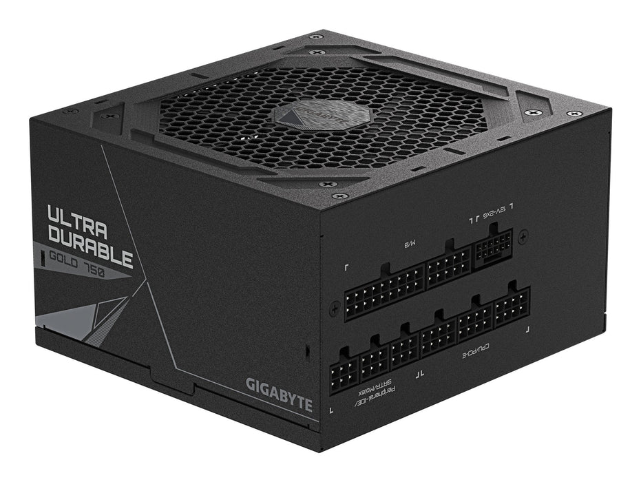 EAN 4719331555870 - GIGABYTE UD750GM PG5 V2 unidad de fuente de alimentación 750 W 20+4 pin ATX Negro imagen 5