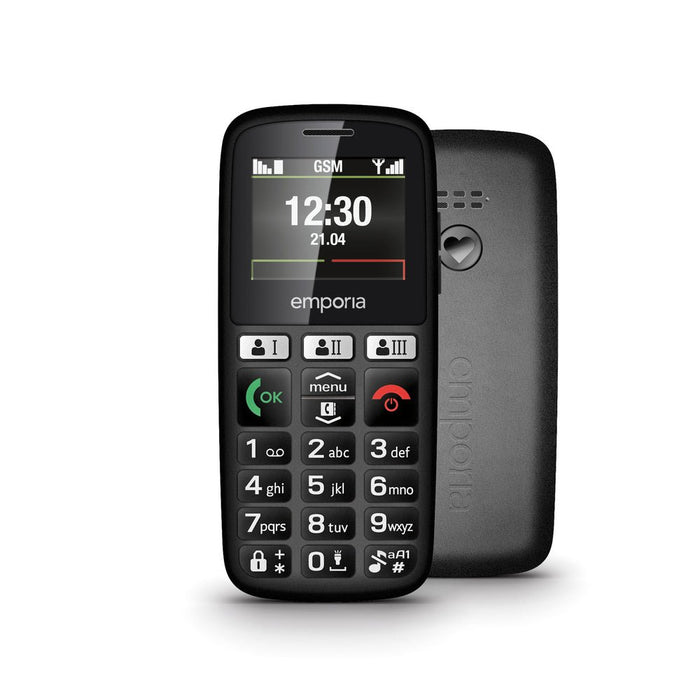 EAN 9005613168841 - Emporia HAPPY 4,6 cm (1.81") 70 g Negro imagen 1