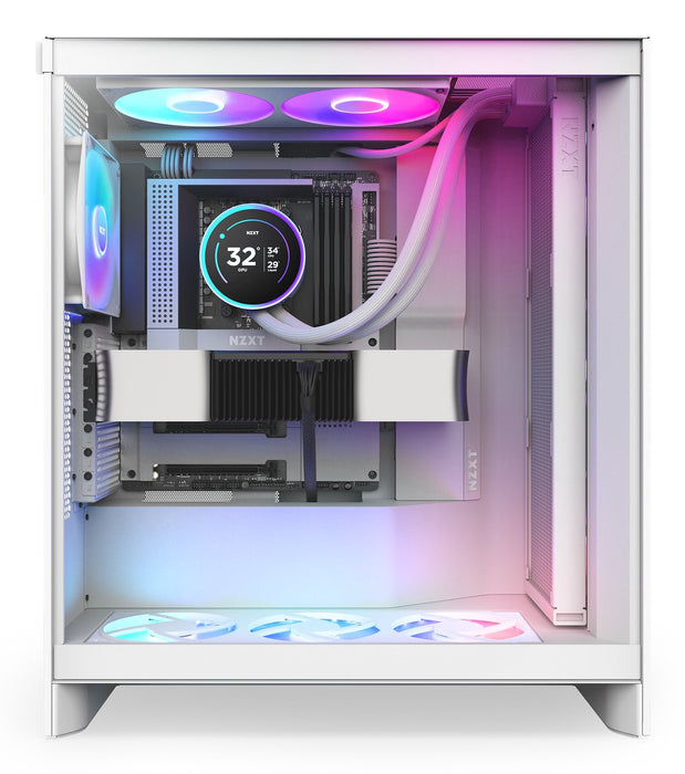 Refrigerador Liquido Cpu Nzxt Kraken Elite 420 Rgb V2 (Blanco)