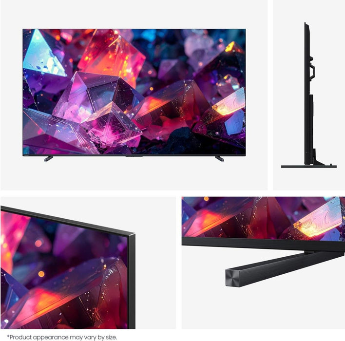 253,0cm 100" (3840x2160) Hisense 100e7ds Pro Smart Tv 4k Hi-Qled 6ms 144hz Hdmi Usb Hdr Wifi Bluetooth Black Grey