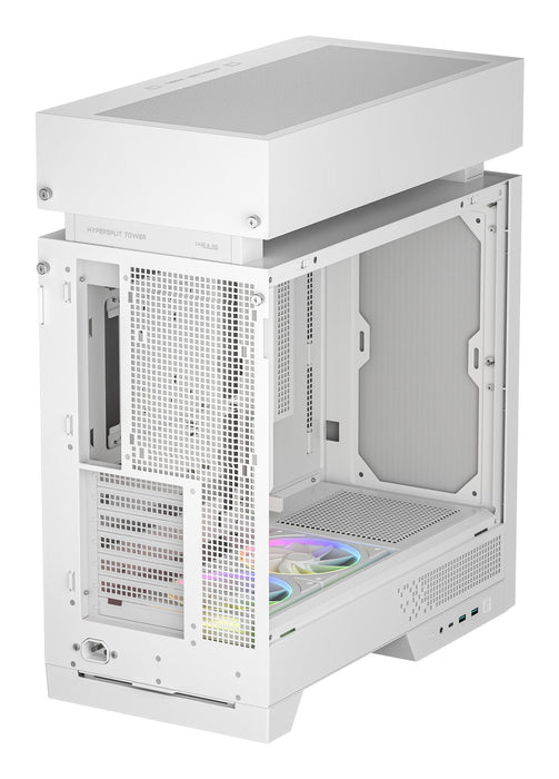 Caja Pc Deepcool Cl660 Atx Tower Case, White