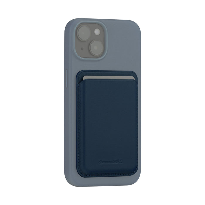 Dbramante1928 Billetera Para Teléfono Móvil / Tarjeta De Crédito Compatibilidad Con Magsafe Cuero De Grano Entero Azul