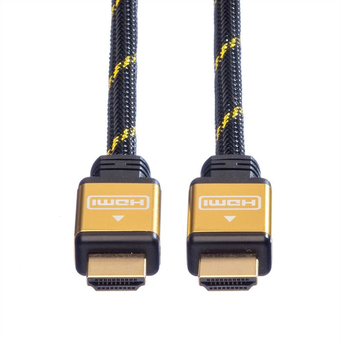 Roline Gold Hdmi High Speed Cable Mit Ethernet 2m