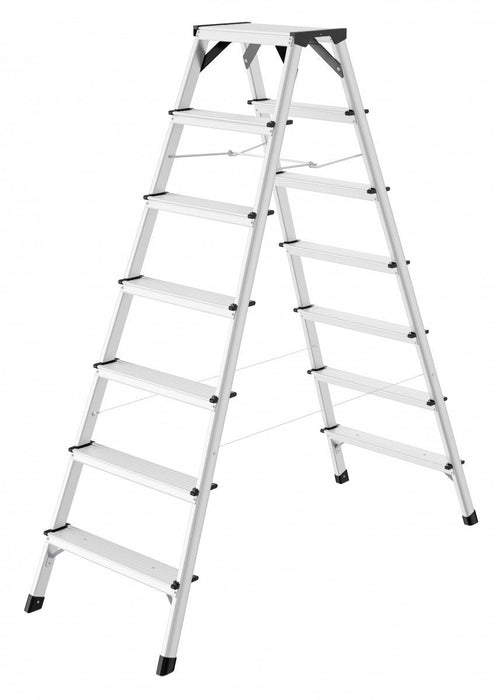 Hailo D60 Standardline 2x7 Steps Double-Sided Ladder