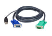 EAN 0672792151200 - ATEN 2L-5201U cable para video, teclado y ratón (kvm) Negro imagen 1